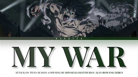 my war song.